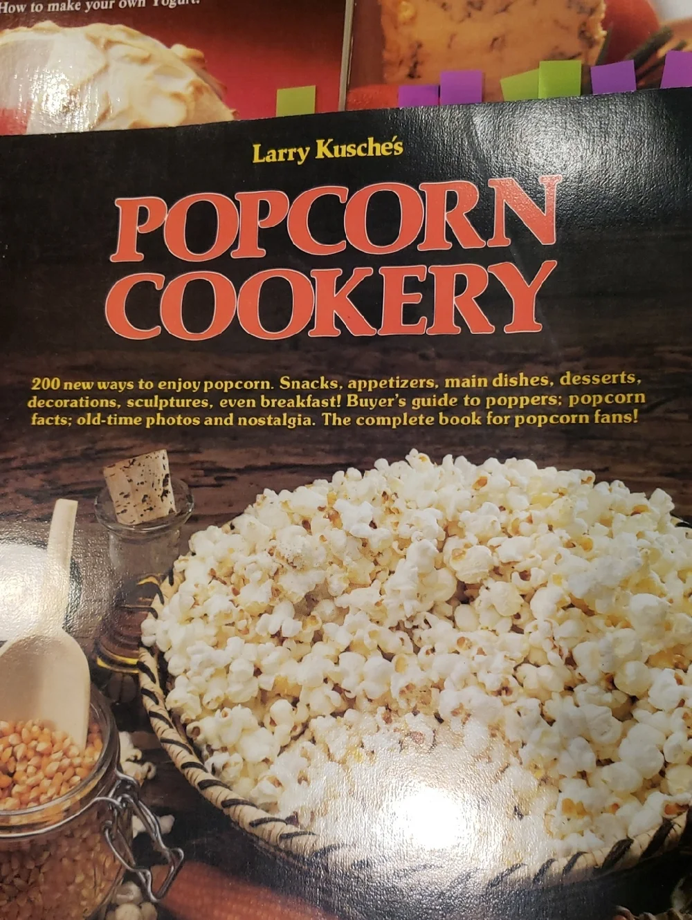 Recipe Cookbooks Yogurt, Cheese, Popcorn